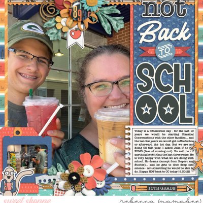 NOT back to school