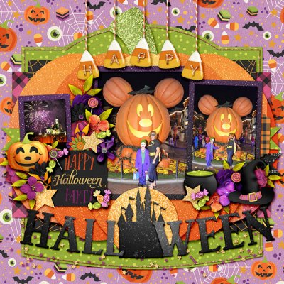 Halloween party left