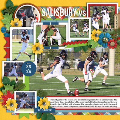 Sal vs Notre Dame (Left Side)