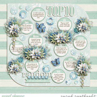 Top 10 random things at six months old