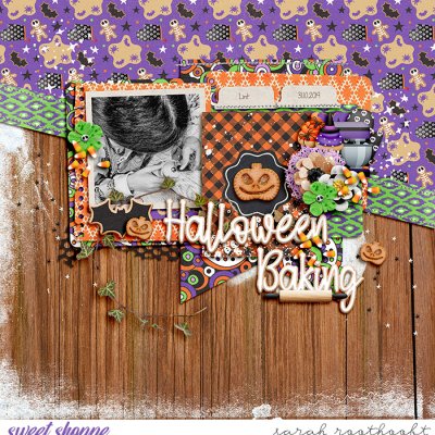 Halloween baking