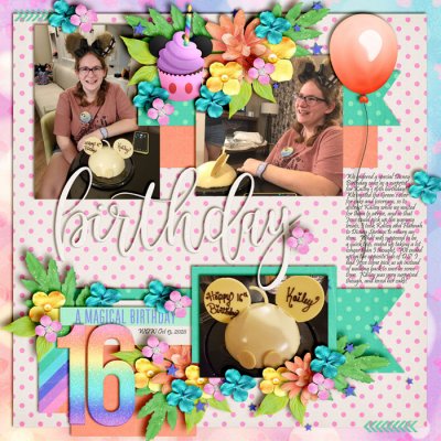 16th Bday cake