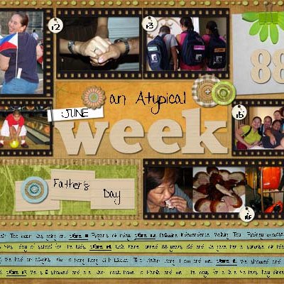 An Atypical June Week