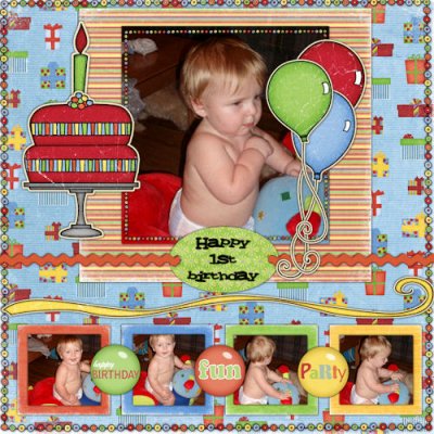 cooper 1st birthday