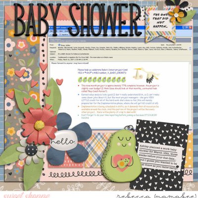 Baby Shower that didn't happen