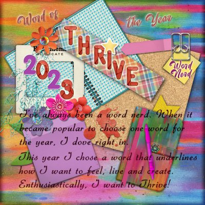 Word of the Year - 1A