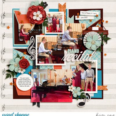 Piano Recital Notes