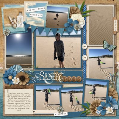 Sandy toes