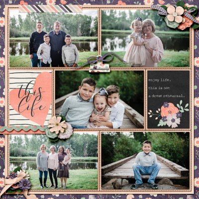 Family Portraits left