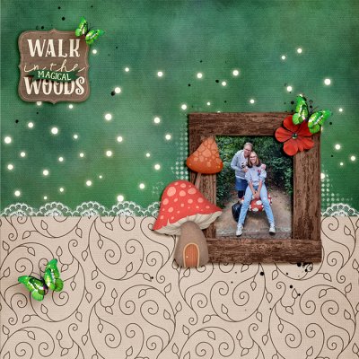 Walk In The Magical Woods