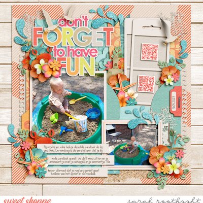 Don't forget to have fun