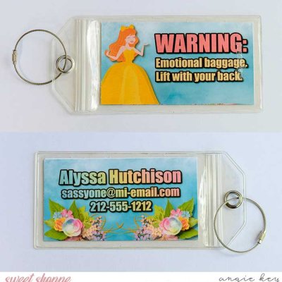 Emotional Baggage Luggage Tag