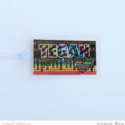 Dance ID Tag