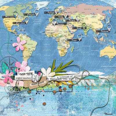 Scrap-A-Thon - Challenge 9 - Top ten list