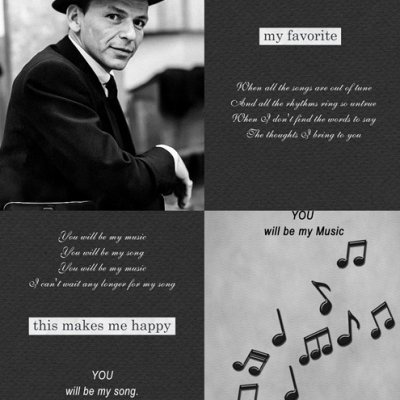YOU will be my Music