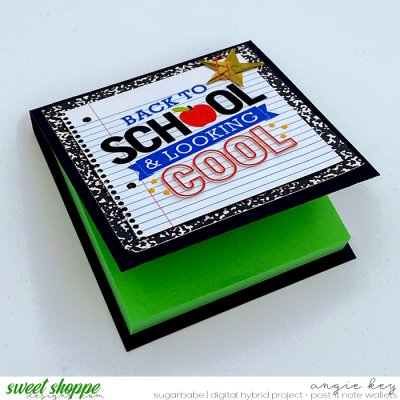 Back to School Post-It Wallet
