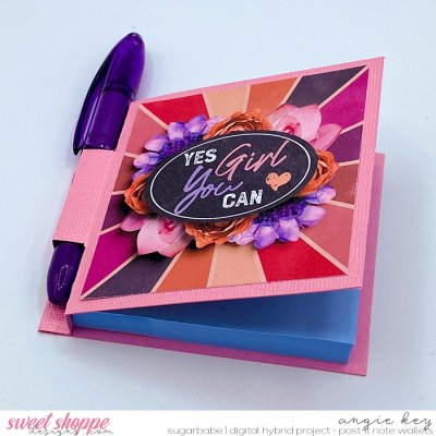 Yes Girl Post-It Wallet