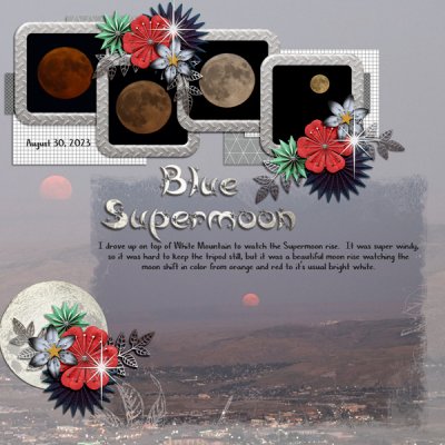 August Supermoon