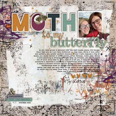 The Moth to My Butterfly