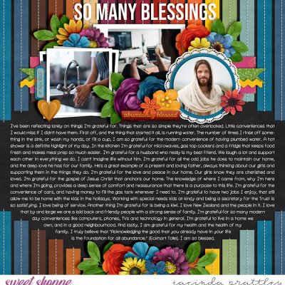 So many blessings