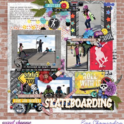 skateboarding