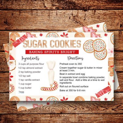 Christmas cookie recipe