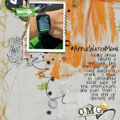 #AppleWatchMeme -  PGAD 2/3: Inspired by a Meme
