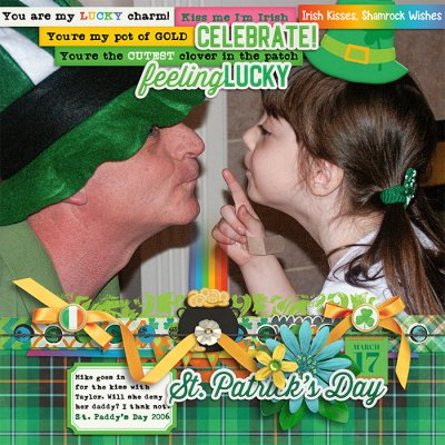 A Kiss on St. Patrick's Day