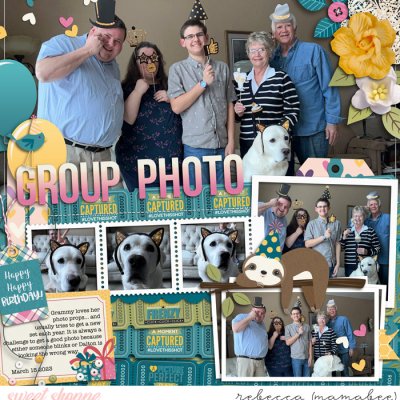 Birthday Group Photo