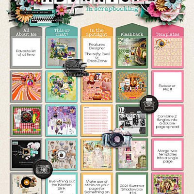 Choose Your Own Adventure in Scrapbooking: March 2024