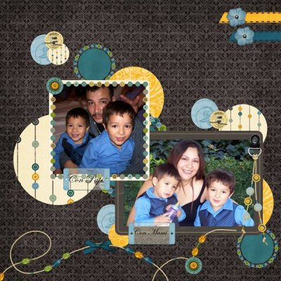 With Daddy and Mommy