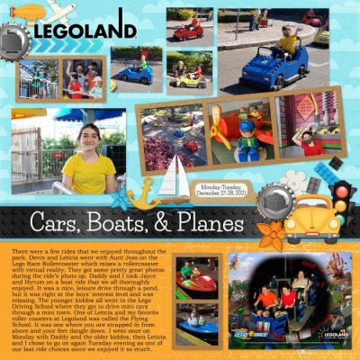 Lego Cars and Boats