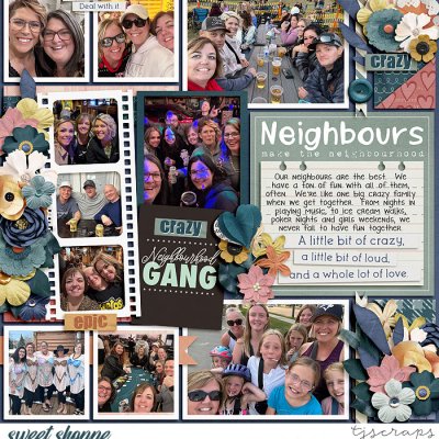 Neighbours make the Hood