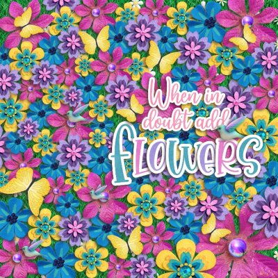Loads of flowers