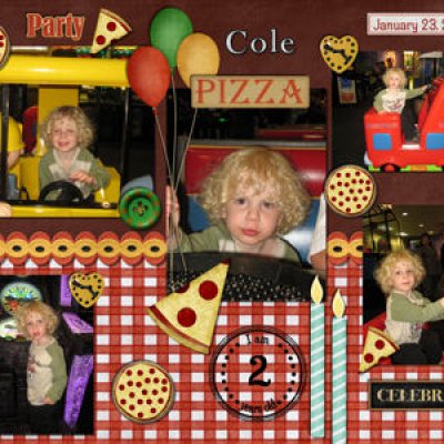 Cole's 2nd Birthday @ Chucky Cheese