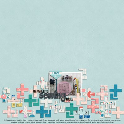 Summer2024 - July - 25 - Tetris - My fave Sewing tools