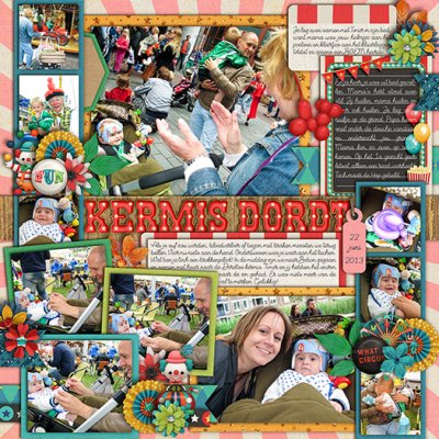 Kermis (fun fair)  in Dordt