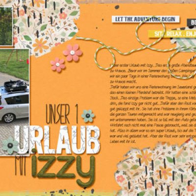 1 vacation with Izzy
