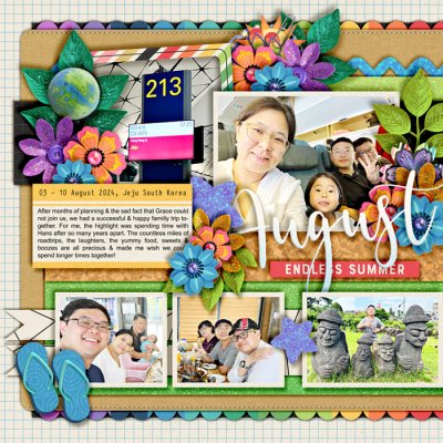 August vacation - left side