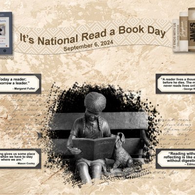 It's National Read a Book Day