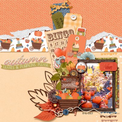 Autumn Leaves and Pumpkins Please