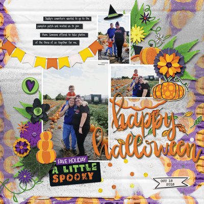 family pumpkin patch