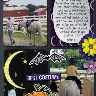 October album - horse-y Halloween