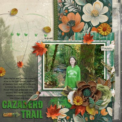 Deep Lush Woods of the Cazadero Trail