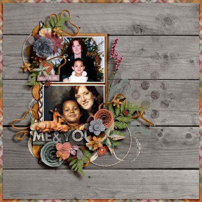 me and mom