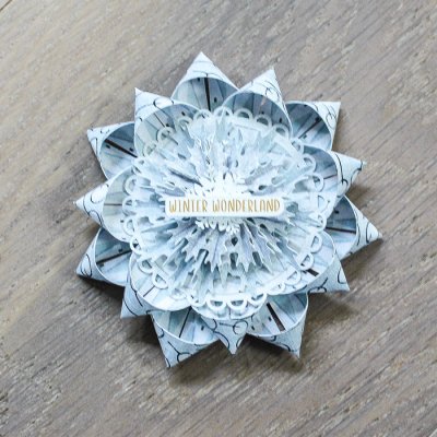 Snowflake Gift Bow