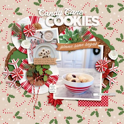 Candy Cane Cookies - 1