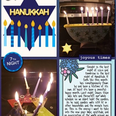 December album - seventh night of Hanukkah