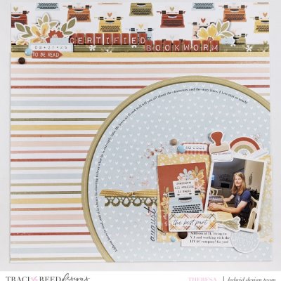 Theresa Moxley for Traci Reed Designs with Bookish Collection