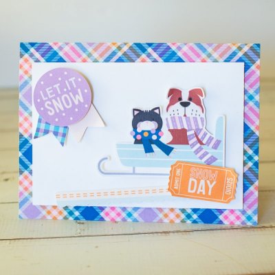 Let It Snow card (hybrid)